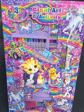 Lisa Frank Giant Art & Activity Set - Rainbow Multicolor